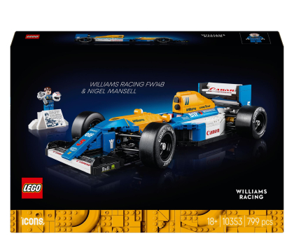 Klocki LEGO® LEGO Icons 10353 Williams Racing FW14B i Nigel Mansell